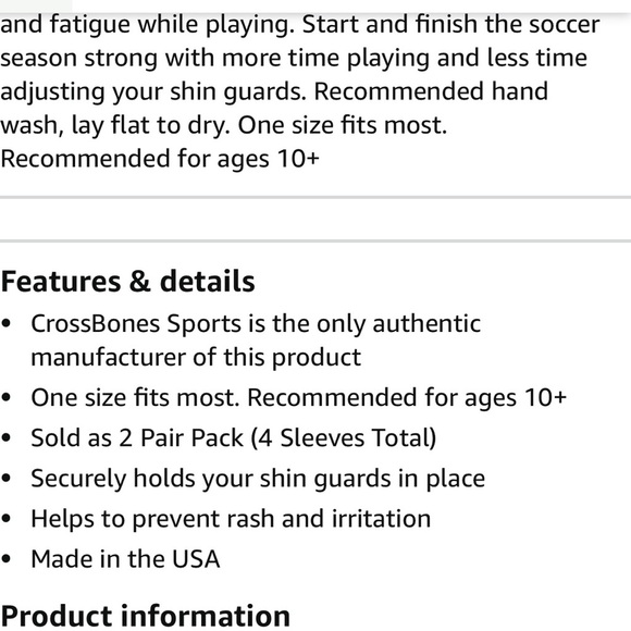 👑 2 pack shinguards - Picture 4 of 4